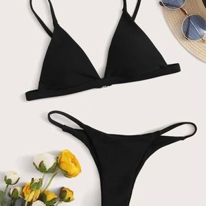 Black bikini